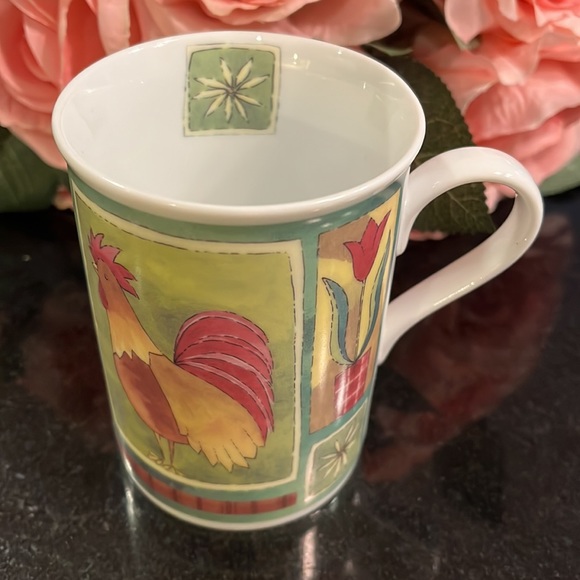China Mug - Pastel Colored Rooster Mug - Picture 6 of 9